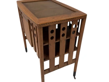 Vienna Secession Cabinet with Small Door, 1900s